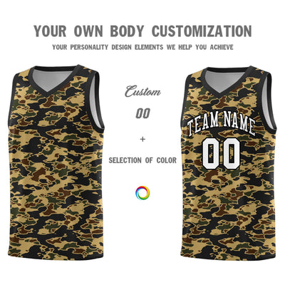 Custom Personalized Camo Sets Sports Uniform Basketball Jersey