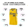 Custom Gold Arrow Graffiti Pattern Sports Uniform Basketball Jersey