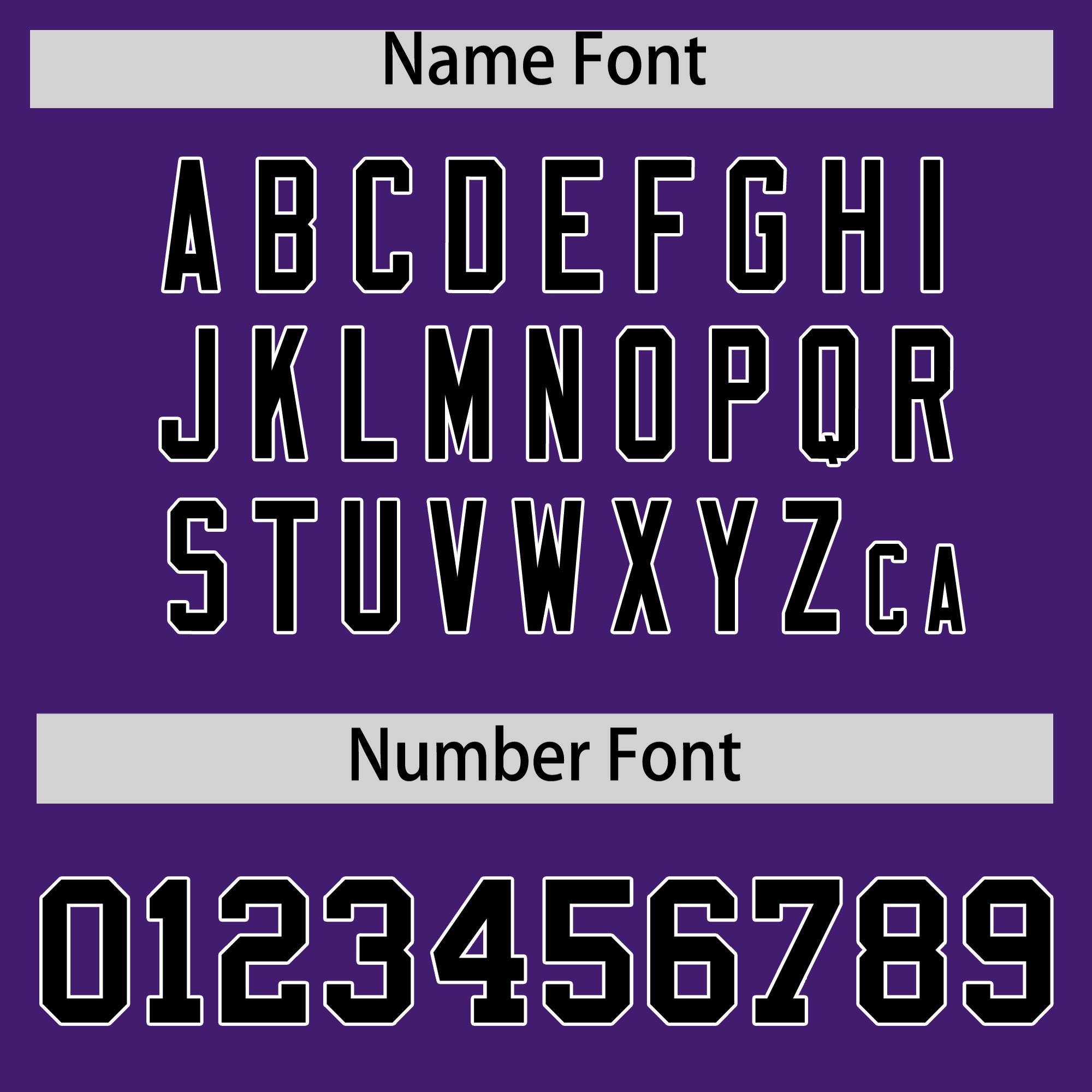 Custom Purple Black Star Ribbing Authentic Baseball Jersey