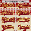 Custom Christmas Graffiti Pattern Authentic Baseball Jersey