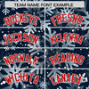 Custom Christmas Graffiti Pattern Authentic Baseball Jersey