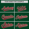 Custom Christmas Graffiti Pattern Authentic Baseball Jersey