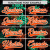 Custom Christmas Graffiti Pattern Authentic Baseball Jersey