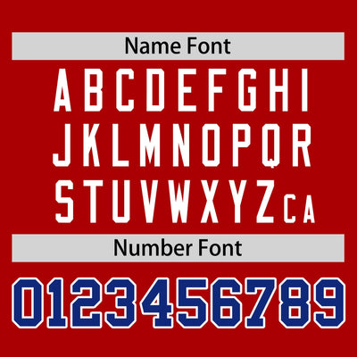 Custom Red Royal Varsity Full-Snap Color Block Letterman Baseball Jacket