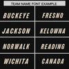 Custom Black Red Retro Personalized Sleeve Line Authentic Football Jersey