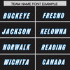 Custom Black White Retro Personalized Sleeve Line Authentic Football Jersey