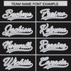 Custom Black Silver Retro Personalized Sleeve Line Authentic Football Jersey