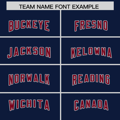Custom Navy Gray Retro Personalized Sleeve Line Authentic Football Jersey