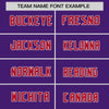 Custom Purple Red White Crew Neck Personalized Raglan Long Sleeve Performance T-shirt