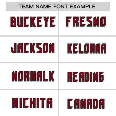 Custom White Green Crimson Crew Neck Personalized Raglan Long Sleeve Performance T-shirt