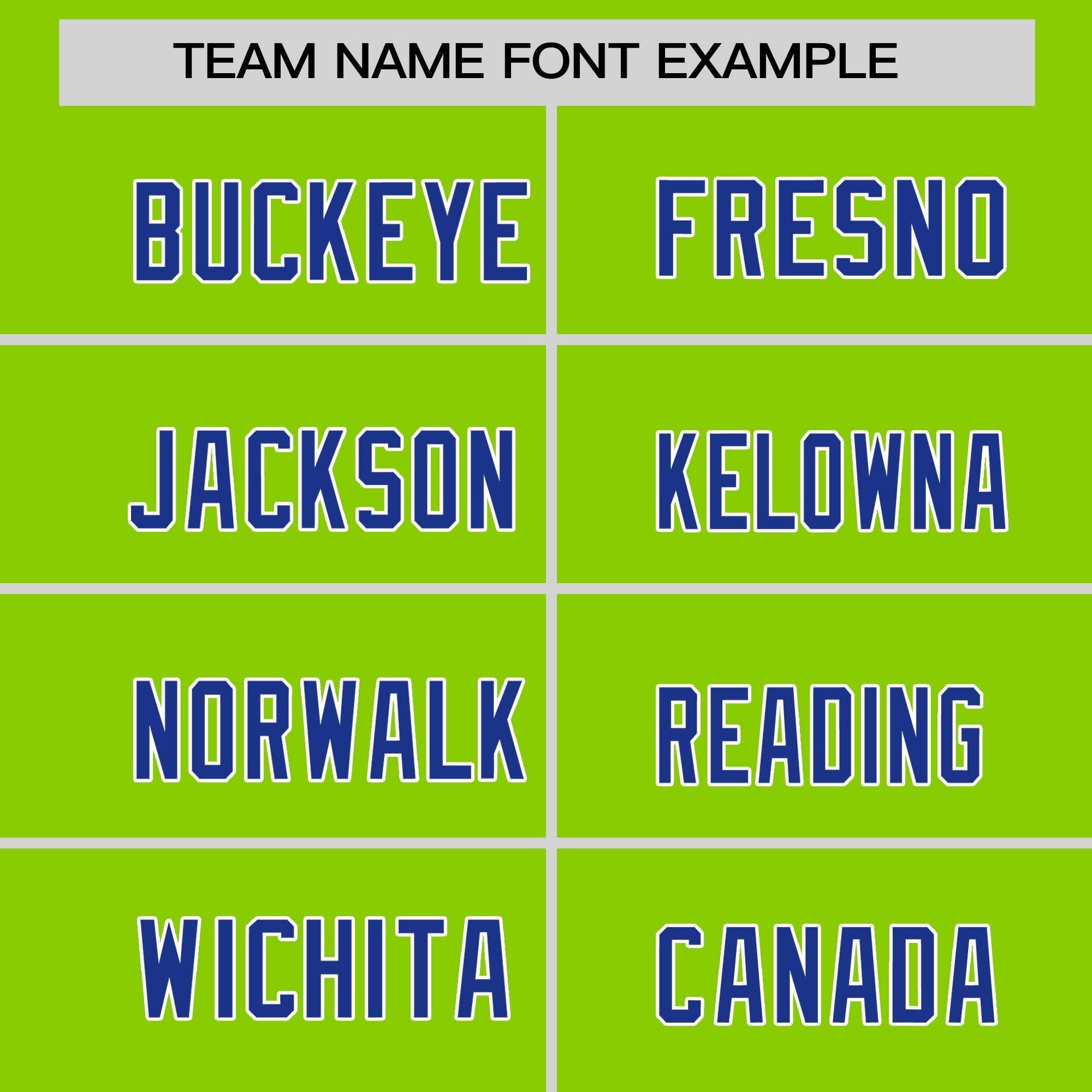 Custom Neon Green Royal White Crew Neck Personalized Raglan Long Sleeve Performance T-shirt