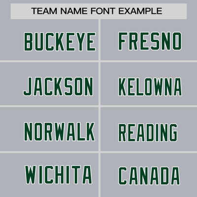 Custom Gray Green White Crew Neck Personalized Raglan Long Sleeve Performance T-shirt
