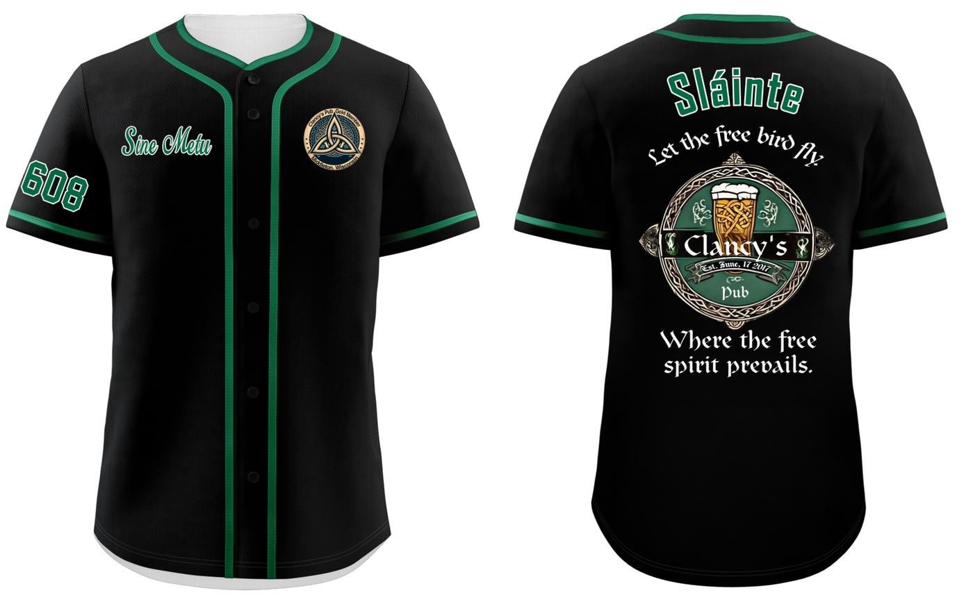 Custom Sine Metu Baseball Jersey