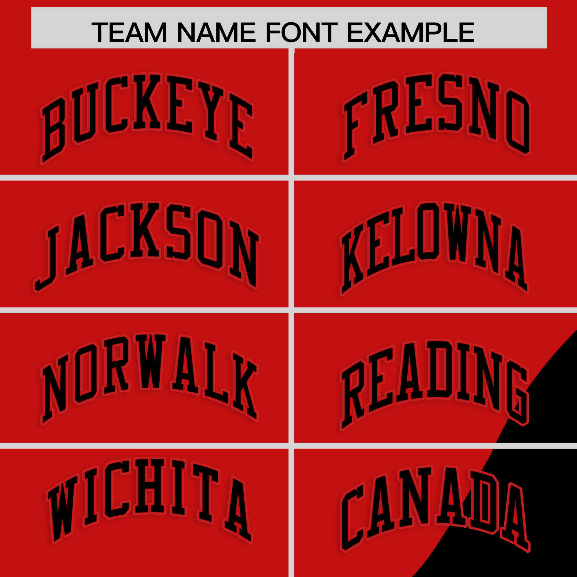 Custom Red Black Color Block Varsity Full-Zip Letterman Wave Jacket Hoodie