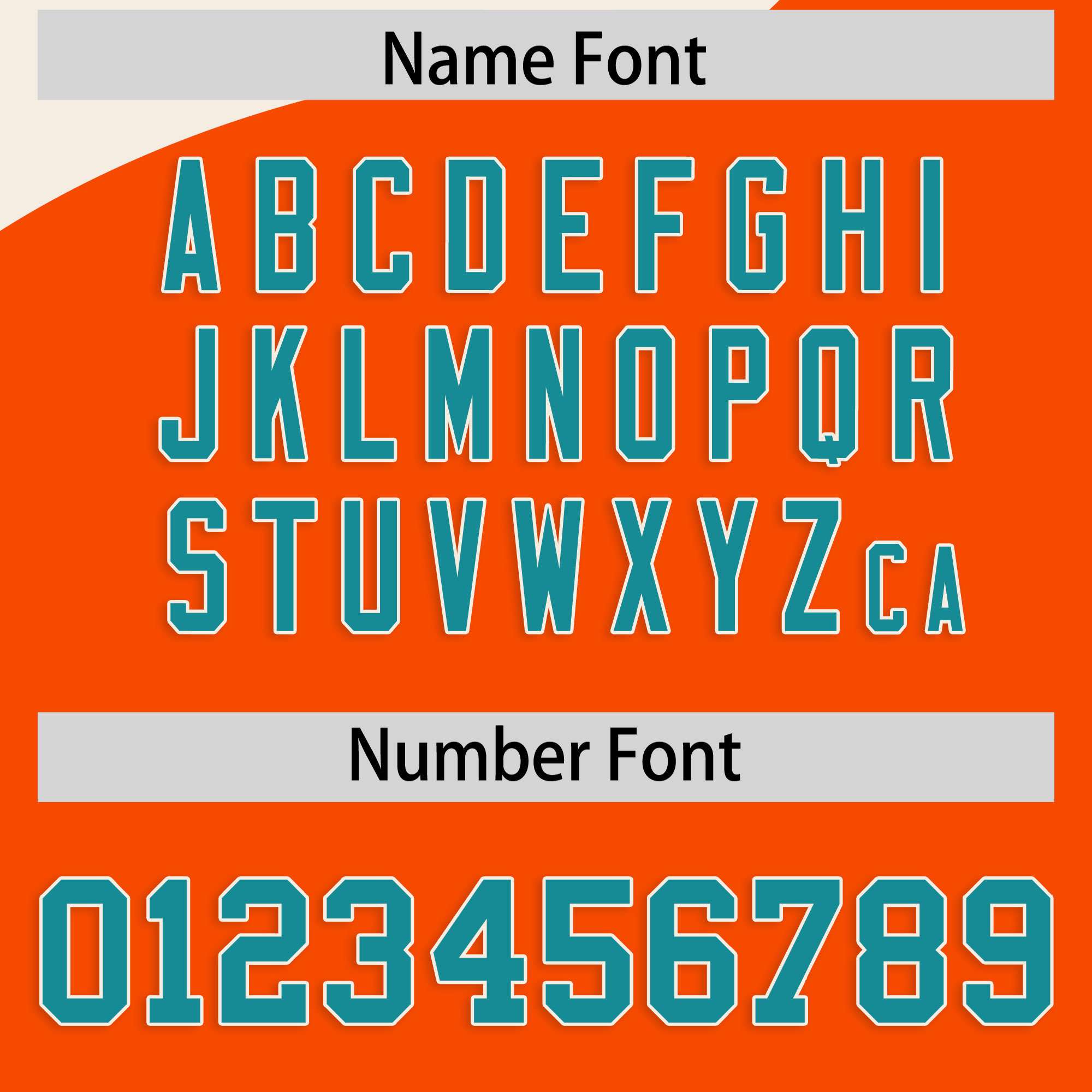 Custom Cream Orange Color Block Varsity Full-Zip Letterman Wave Jacket Hoodie