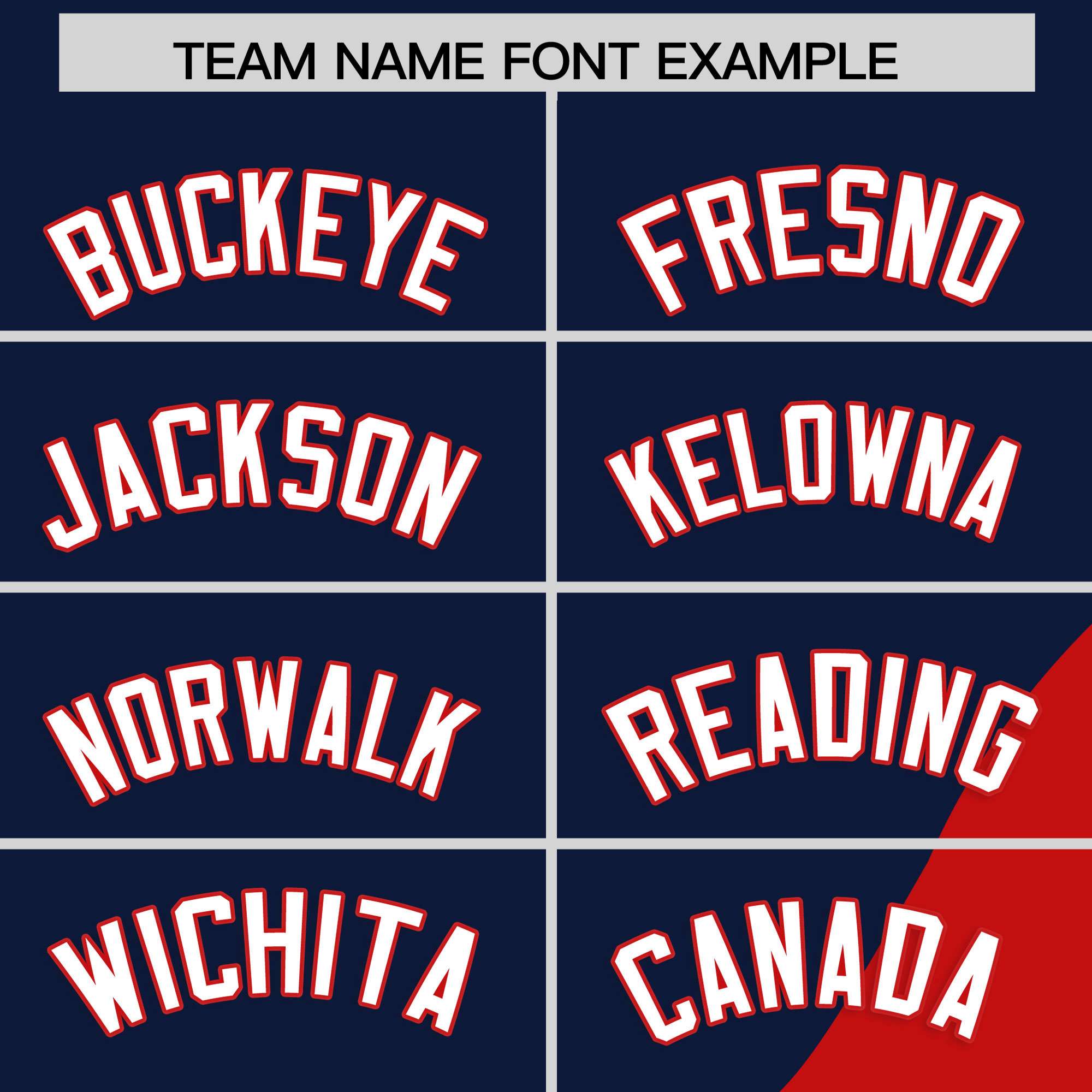 Custom Navy Red Color Block Varsity Full-Zip Letterman Wave Jacket Hoodie