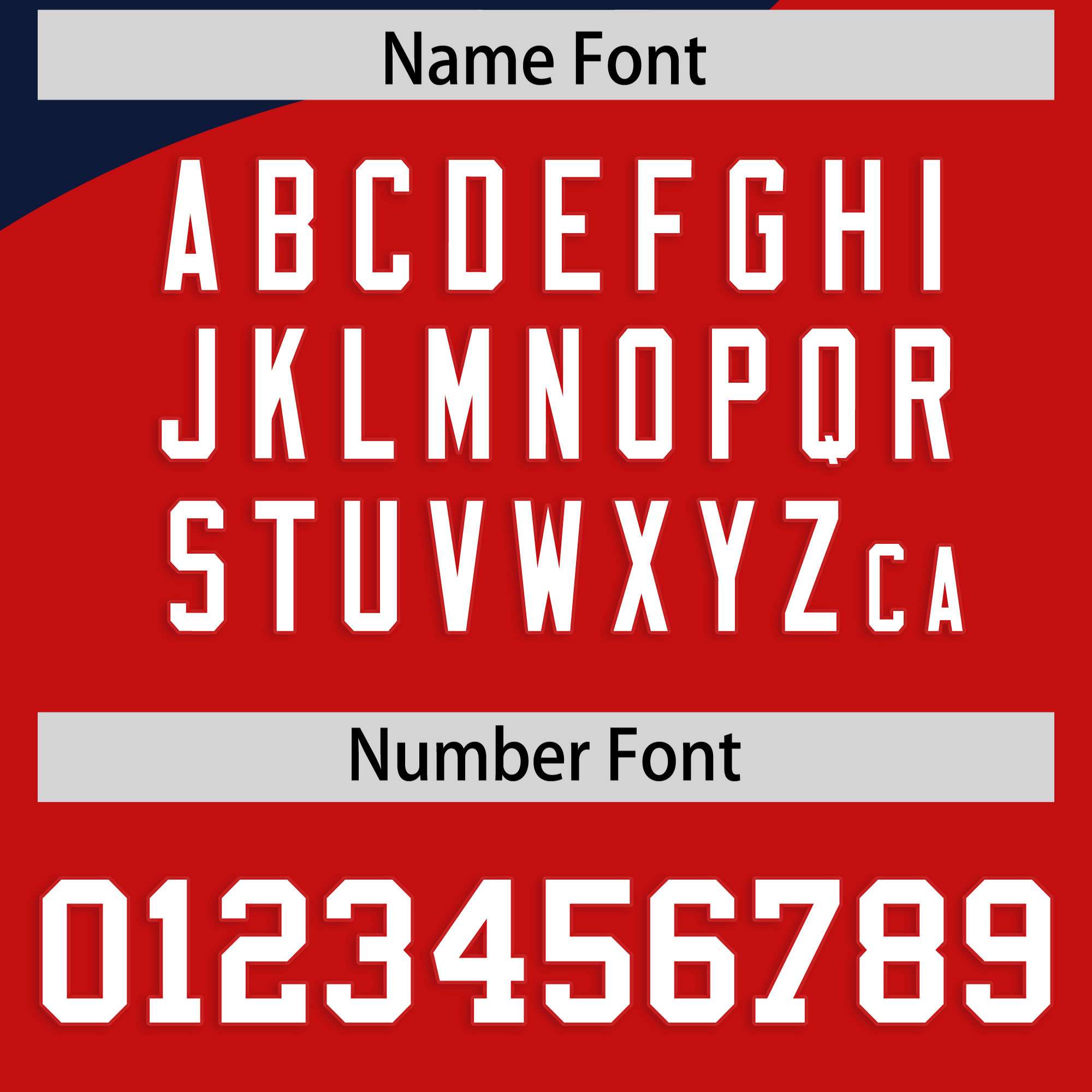 Custom Navy Red Color Block Varsity Full-Zip Letterman Wave Jacket Hoodie