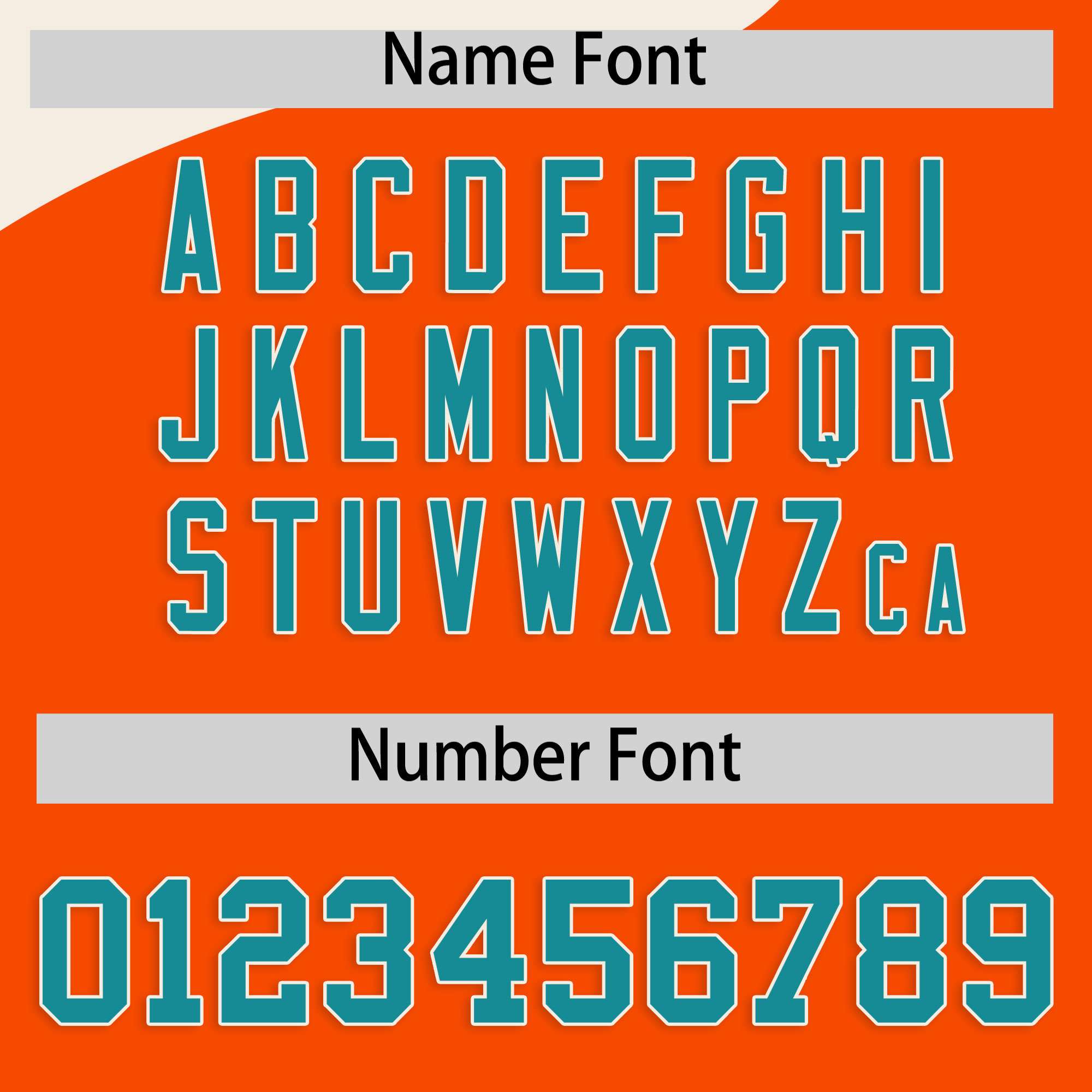 Custom Cream Orange Color Block Varsity Full-Zip Letterman Wave Jacket Hoodie