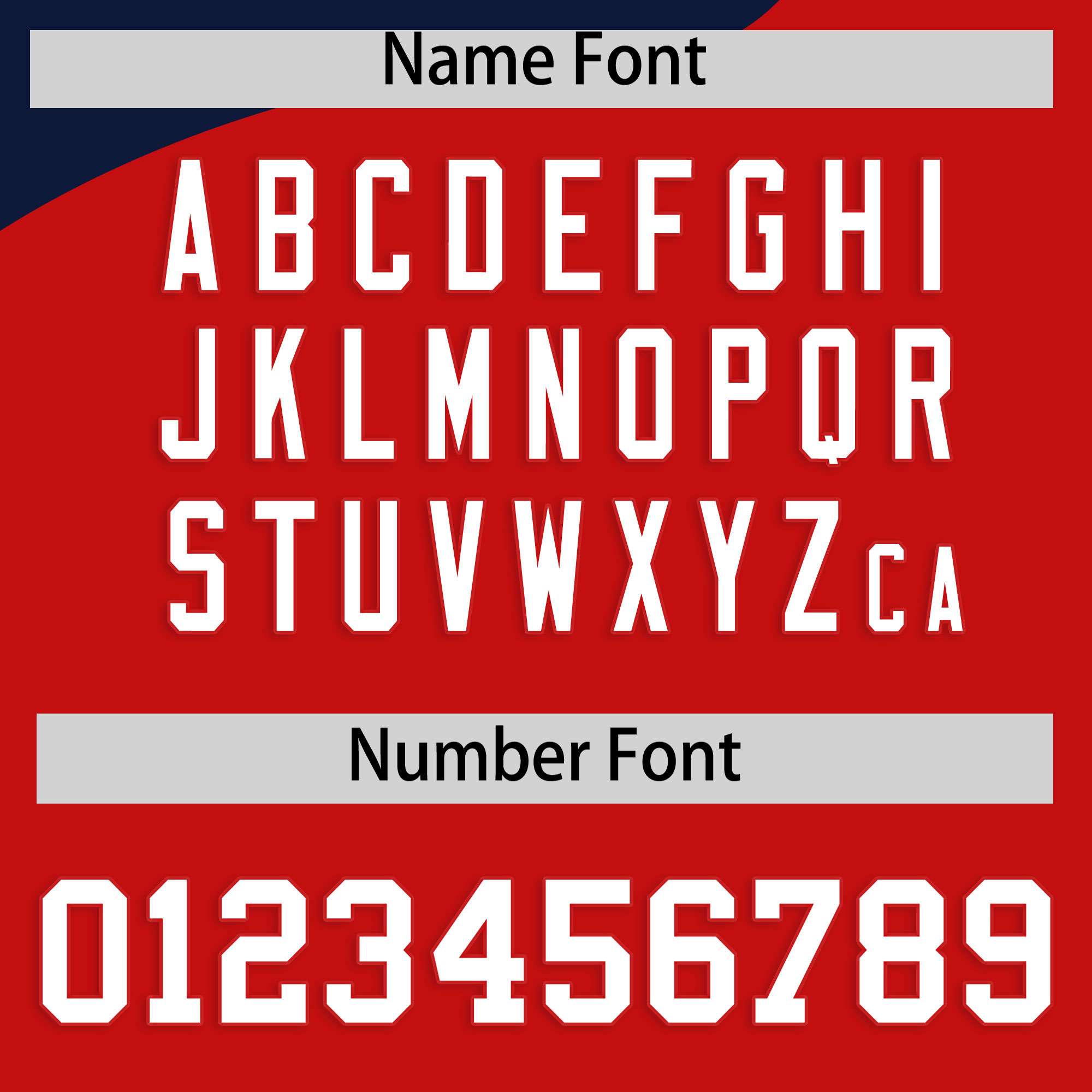 Custom Navy Red Color Block Varsity Full-Zip Letterman Wave Jacket Hoodie