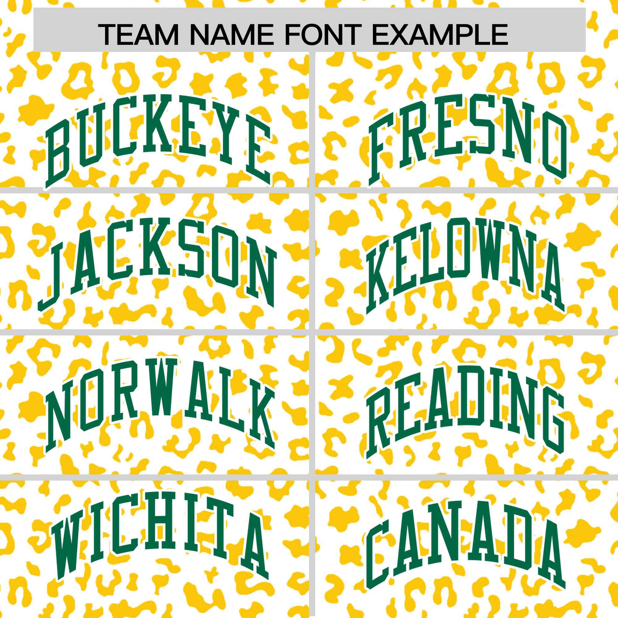 Custom White Gold Varsity Full-Zip Letterman Leopard Print Jacket Hoodie