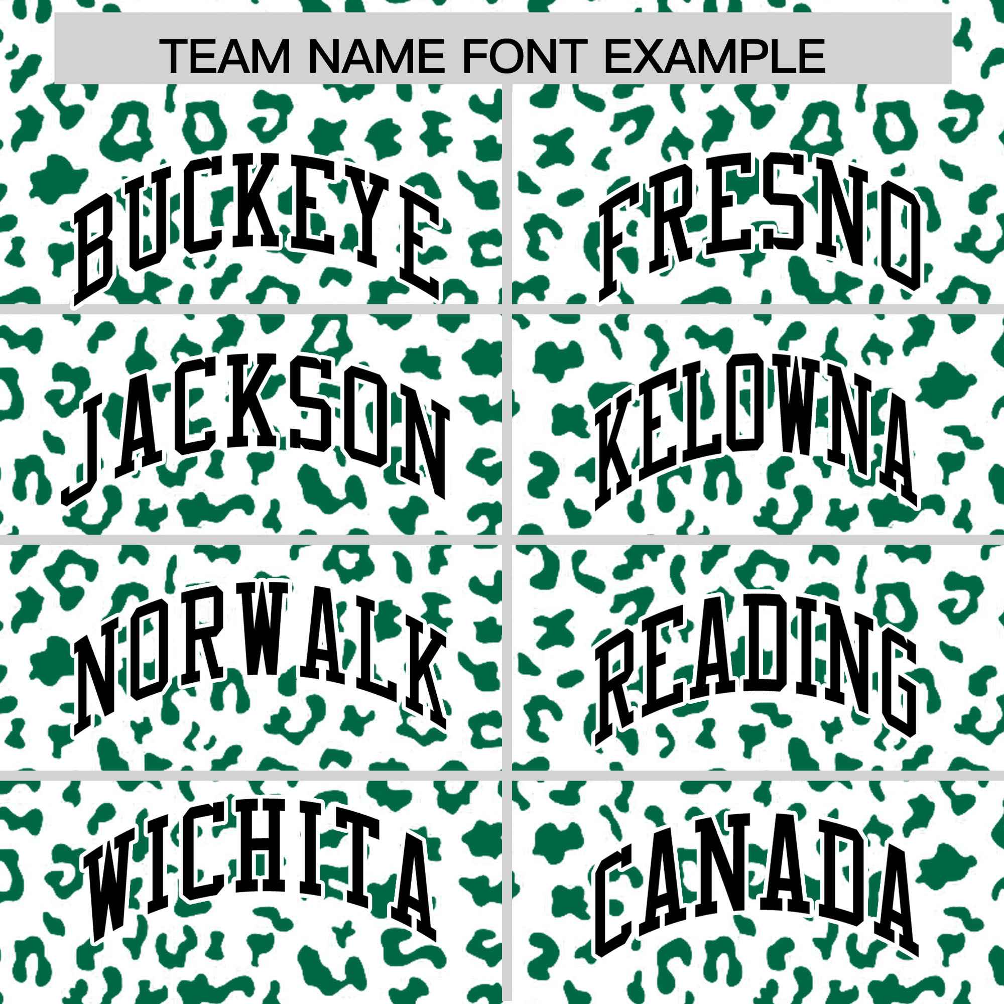 Custom White Kelly Green Varsity Full-Zip Letterman Leopard Print Jacket Hoodie