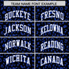 Custom Black Royal Varsity Full-Zip Letterman Leopard Print Jacket Hoodie