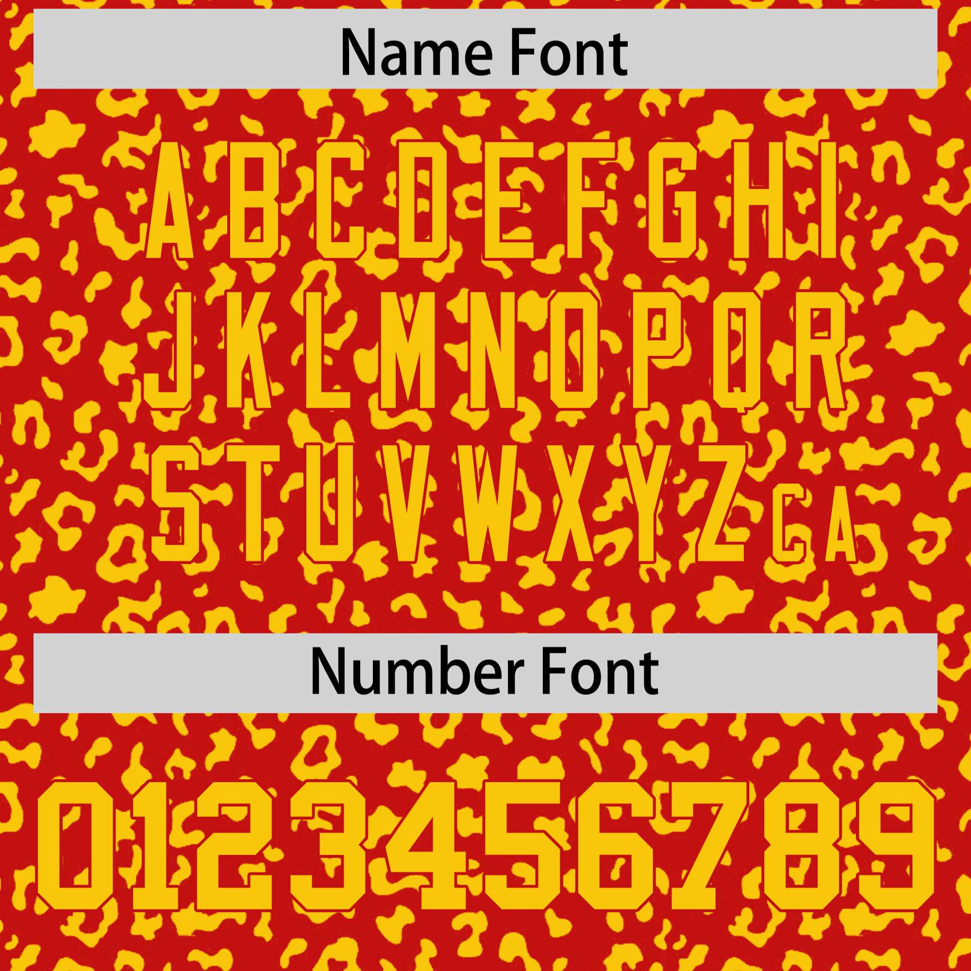 Custom Kelly Green Orange Varsity Full-Zip Letterman Leopard Print Jacket Hoodie