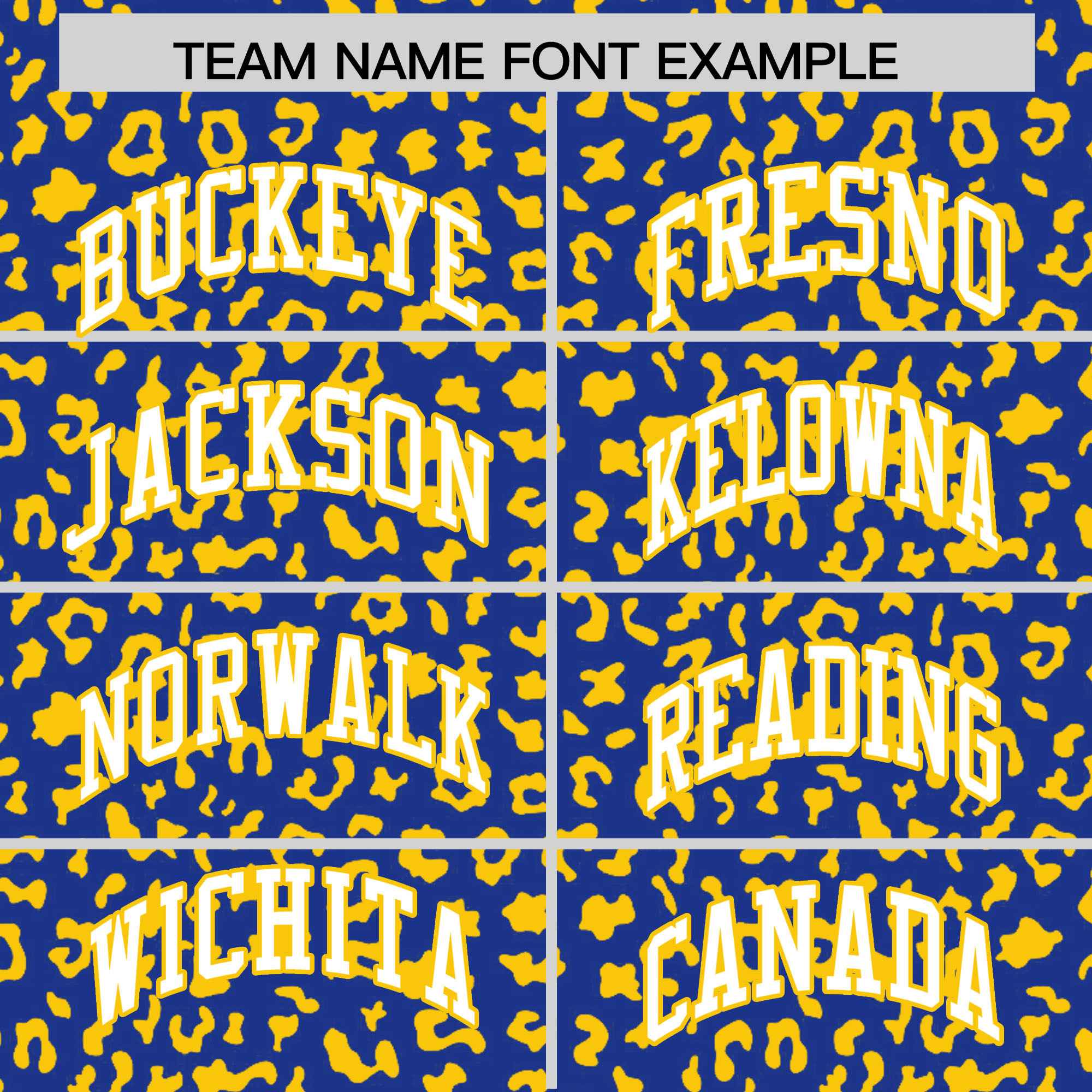 Custom Royal Gold Varsity Full-Zip Letterman Leopard Print Jacket Hoodie