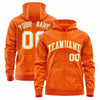 Custom Gold Kelly Green Varsity Full-Zip Letterman Leopard Print Jacket Hoodie