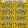Custom Orange Royal Varsity Full-Zip Letterman Leopard Print Jacket Hoodie