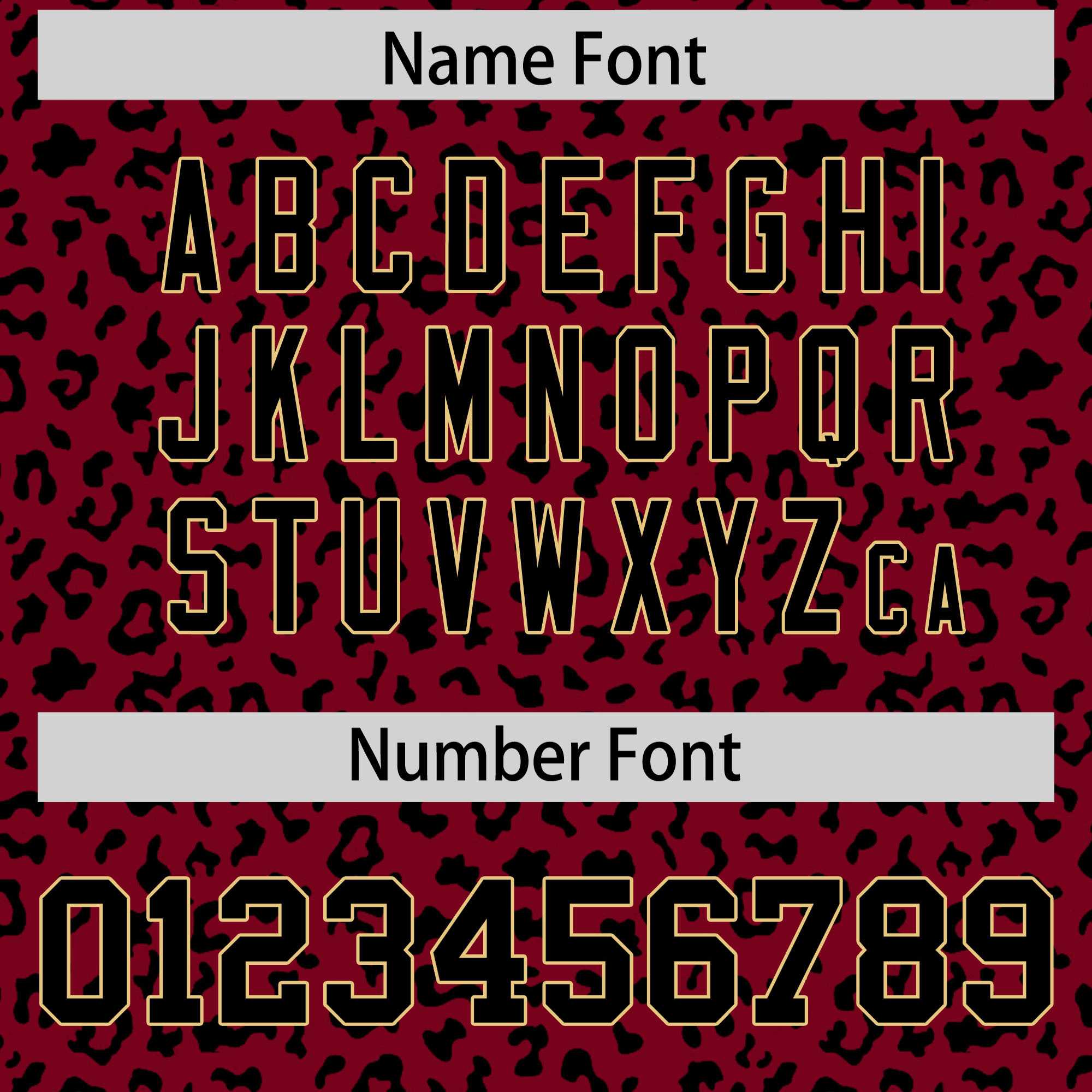 Custom White Black Varsity Full-Zip Letterman Leopard Print Jacket Hoodie