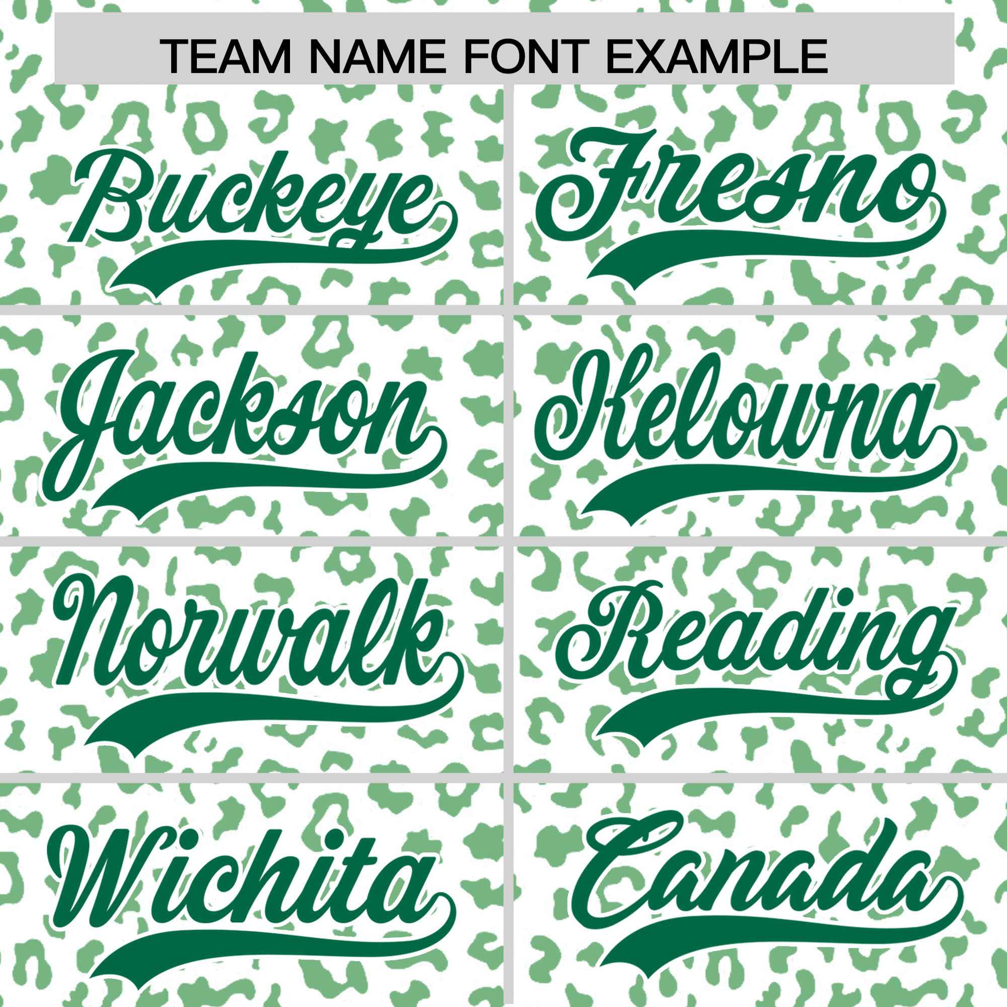 Custom White Kelly Green Varsity Full-Zip Letterman Leopard Print Jacket Hoodie