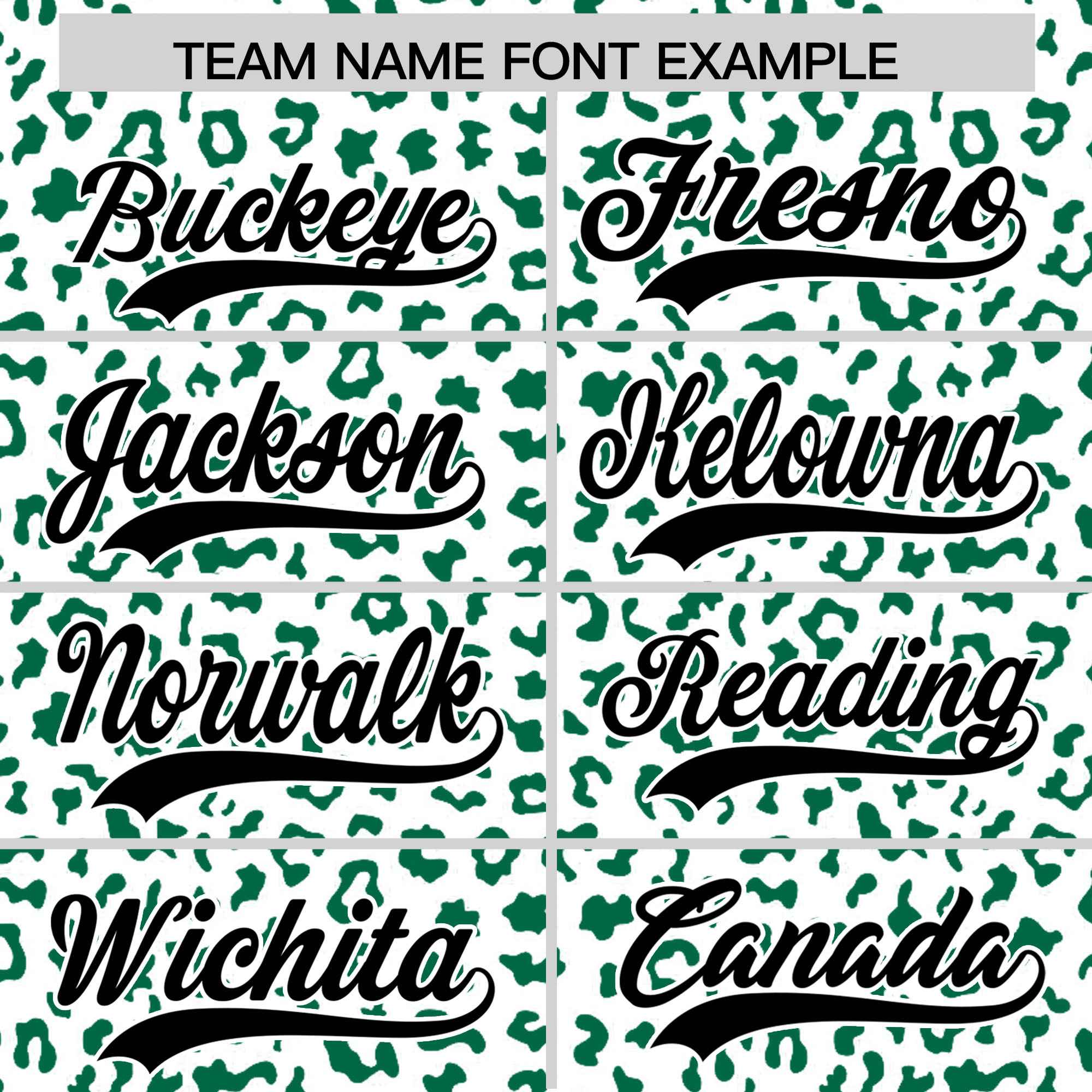 Custom White Kelly Green Varsity Full-Zip Letterman Leopard Print Jacket Hoodie