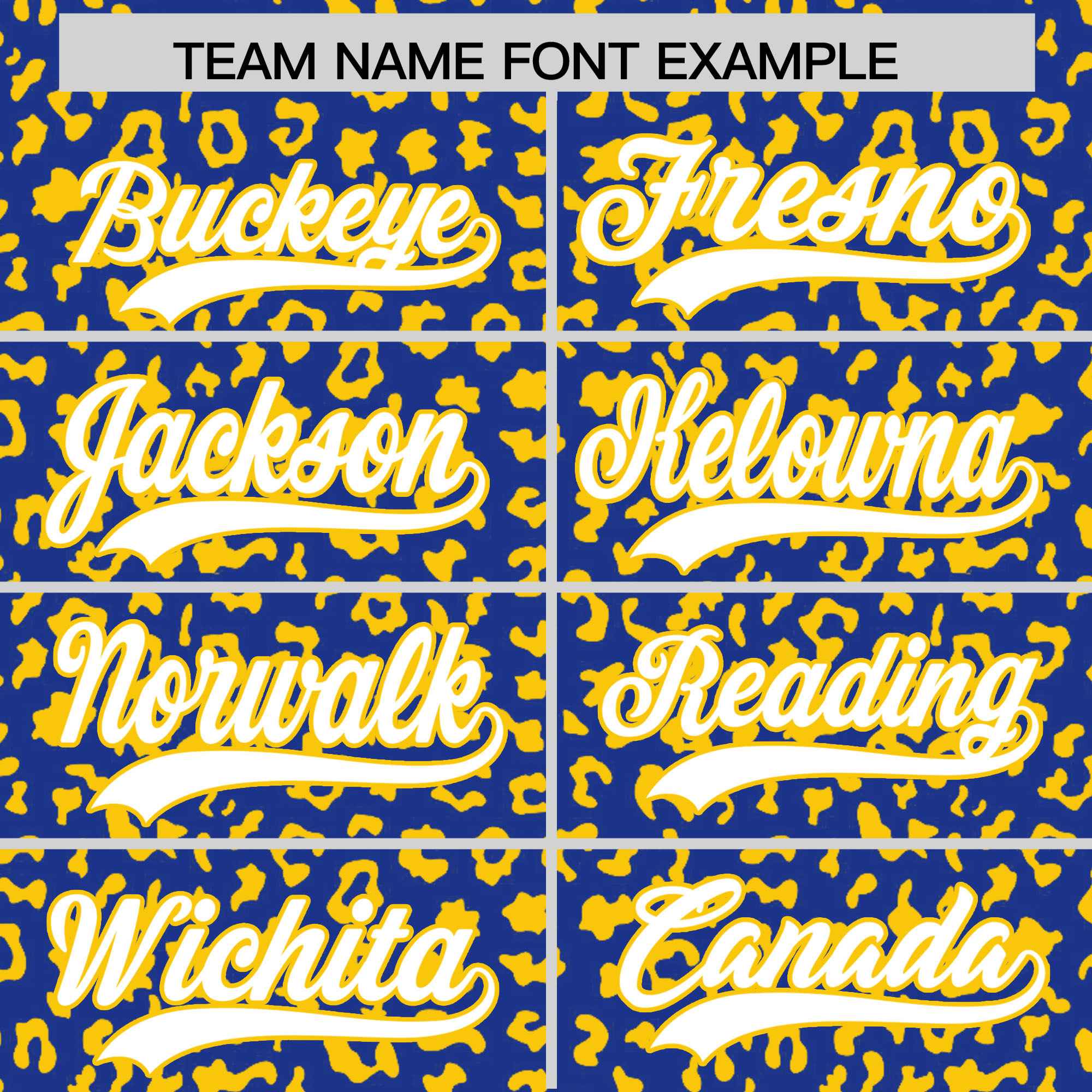 Custom Royal Gold Varsity Full-Zip Letterman Leopard Print Jacket Hoodie