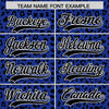 Custom Gold Royal Varsity Full-Zip Letterman Leopard Print Jacket Hoodie