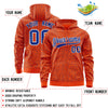 Custom Gold Black Varsity Full-Zip Letterman Leopard Print Jacket Hoodie