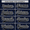 Custom Royal White Varsity Full-Zip Letterman Leopard Print Jacket Hoodie