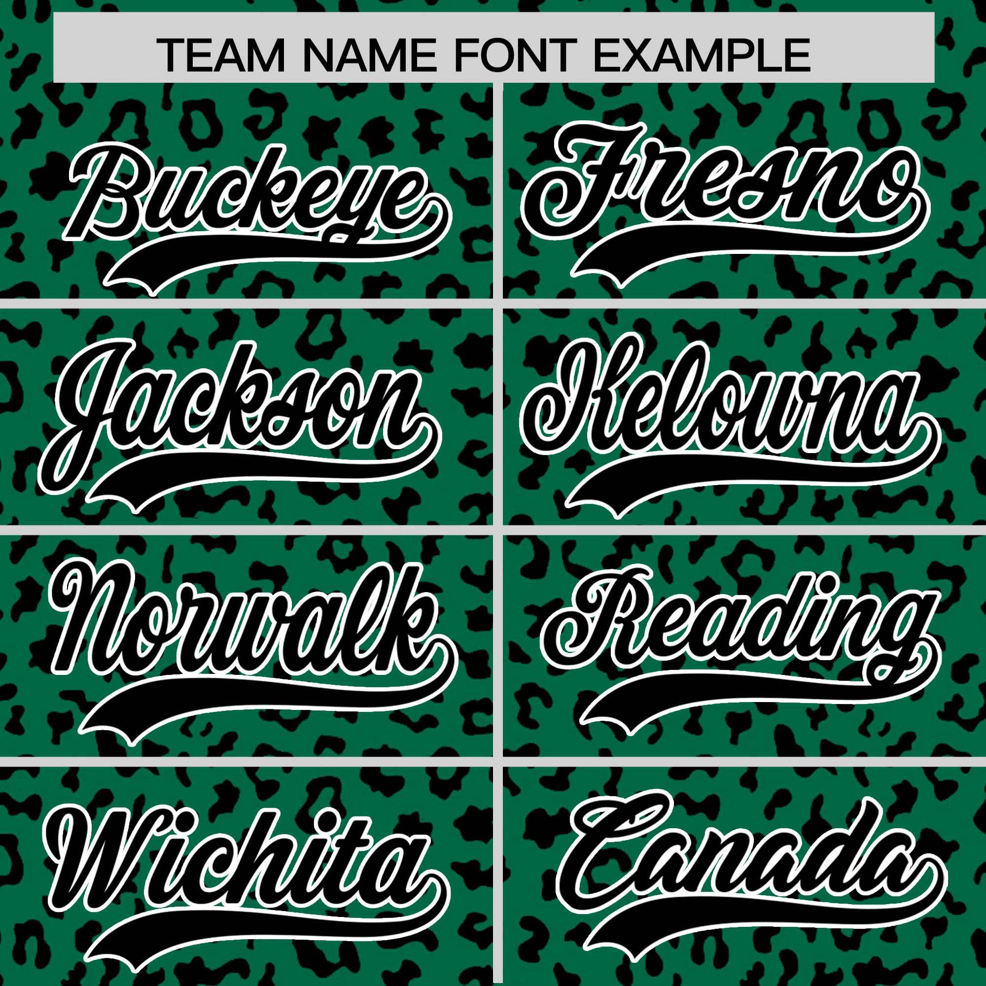 Custom Kelly Green Black Varsity Full-Zip Letterman Leopard Print Jacket Hoodie