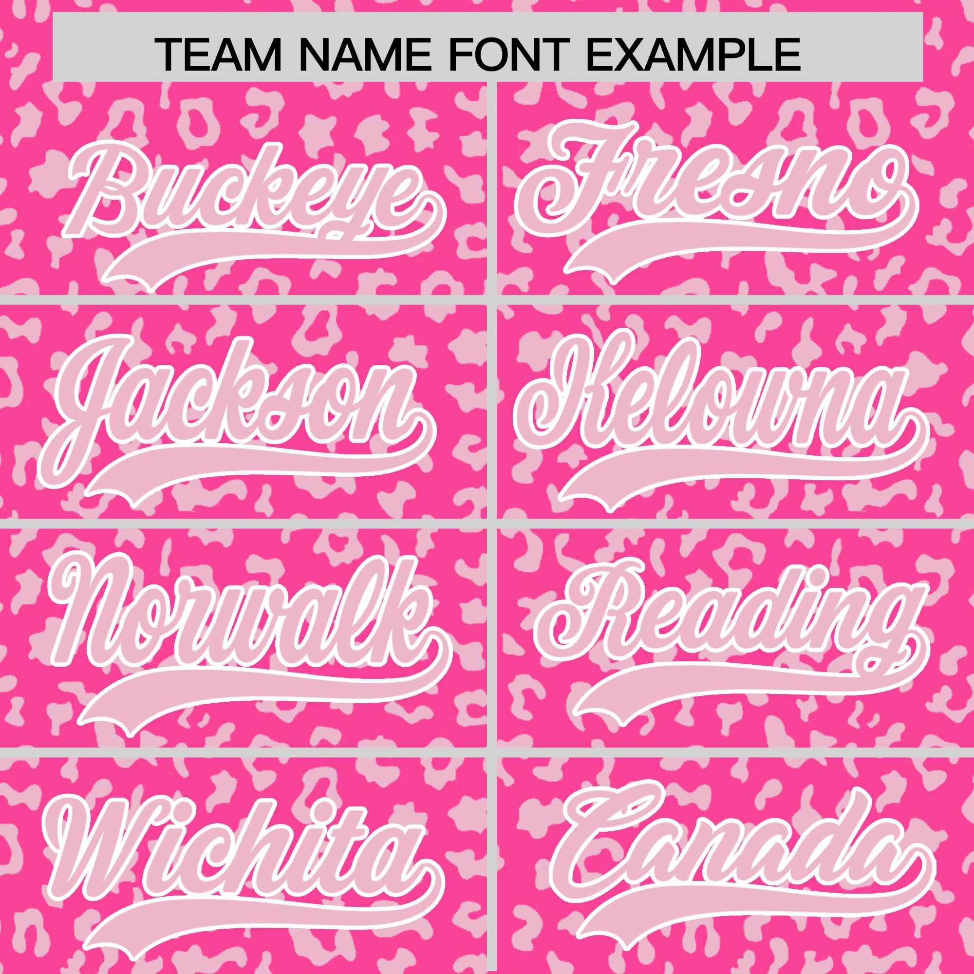 Custom Pink Light Pink Varsity Full-Zip Letterman Leopard Print Jacket Hoodie