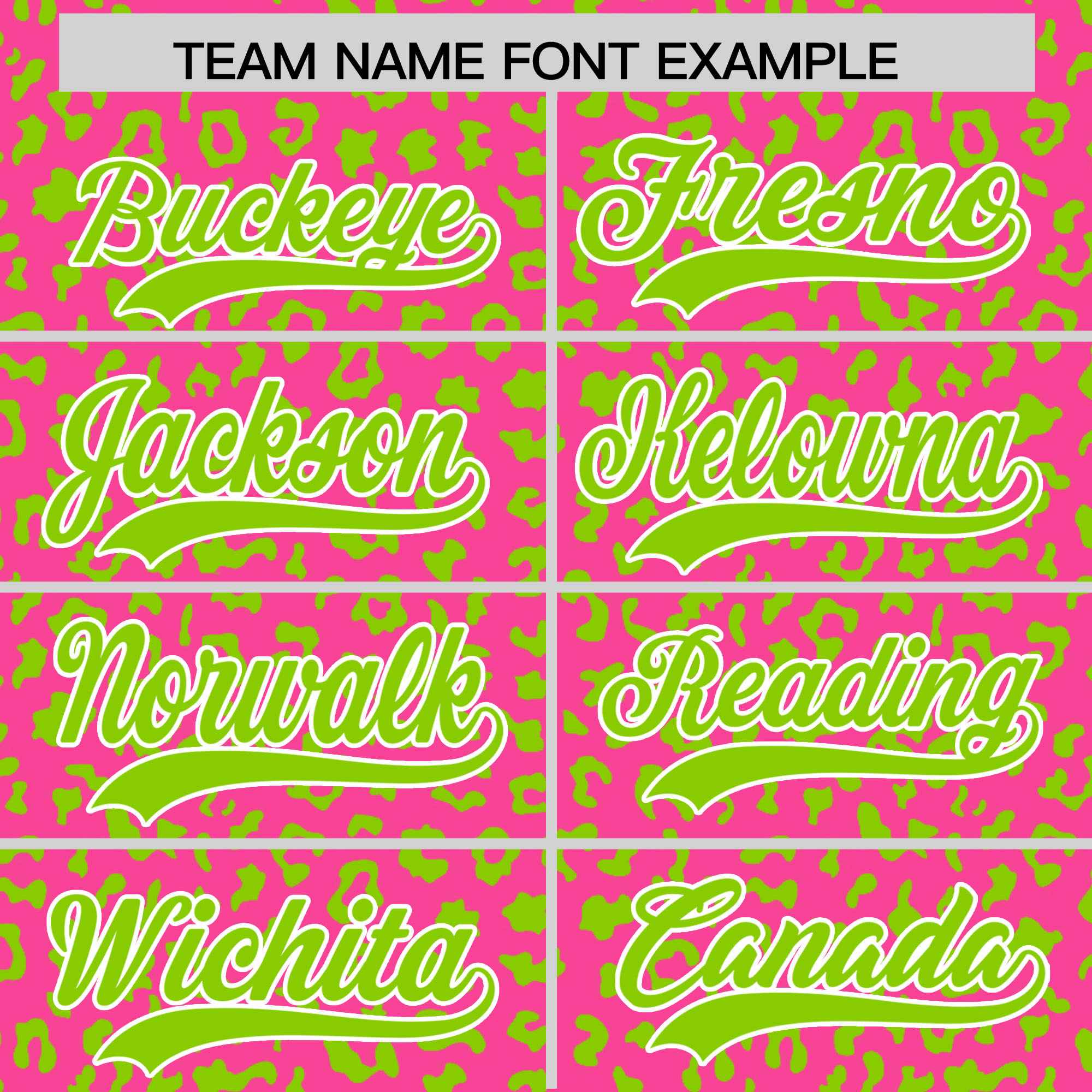 Custom Pink Neon Green Varsity Full-Zip Letterman Leopard Print Jacket Hoodie