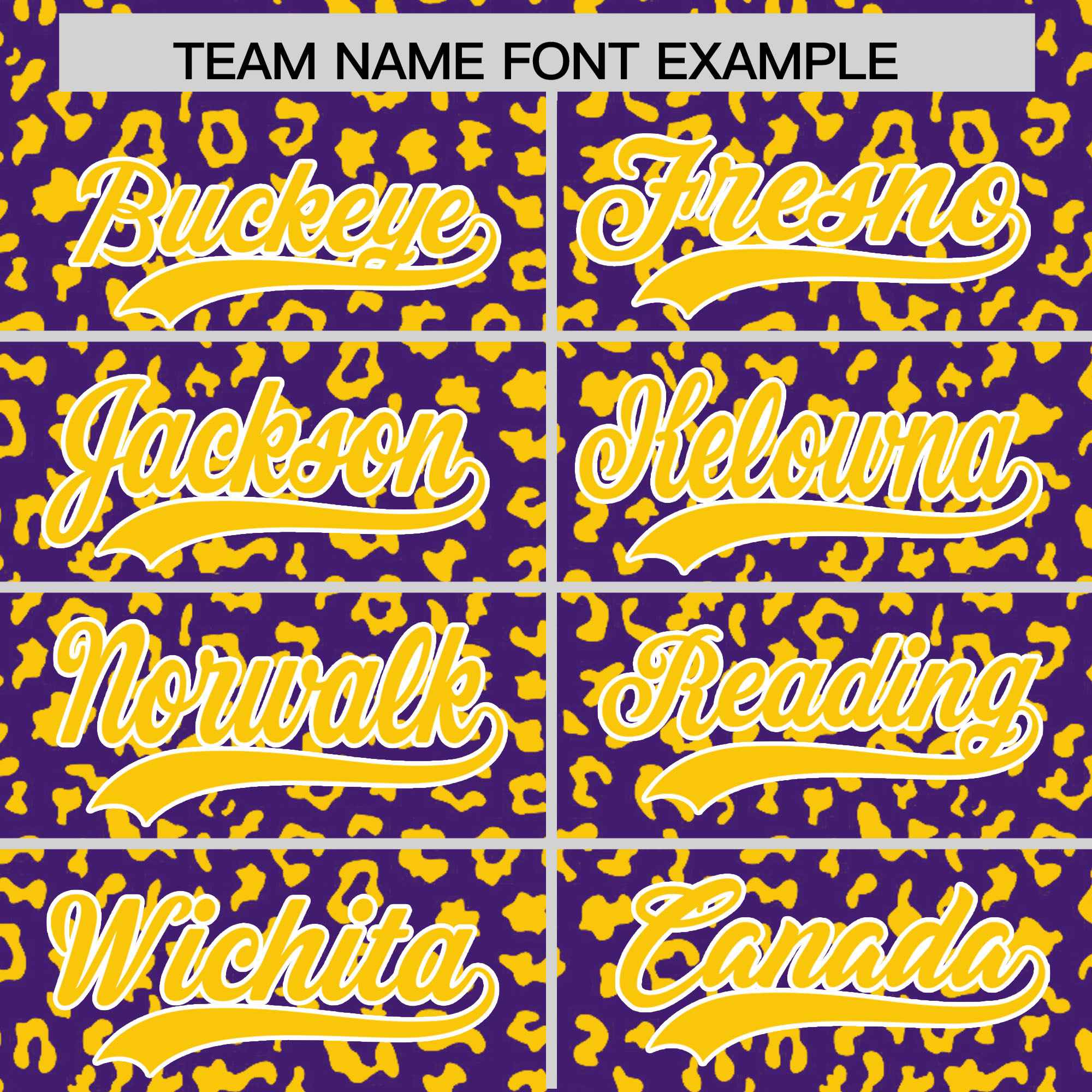 Custom Purple Gold Varsity Full-Zip Letterman Leopard Print Jacket Hoodie