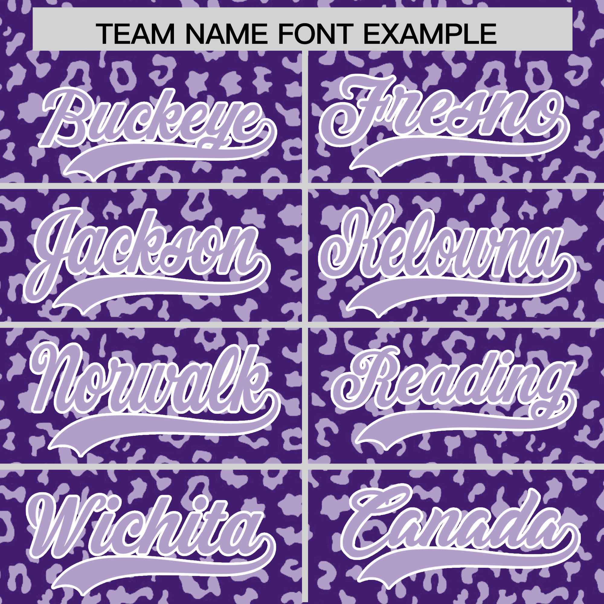 Custom Purple Light Purple Varsity Full-Zip Letterman Leopard Print Jacket Hoodie