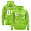 Custom White Orange Varsity Full-Zip Letterman Leopard Print Jacket Hoodie