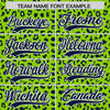 Custom White Bright Green Varsity Full-Zip Letterman Leopard Print Jacket Hoodie