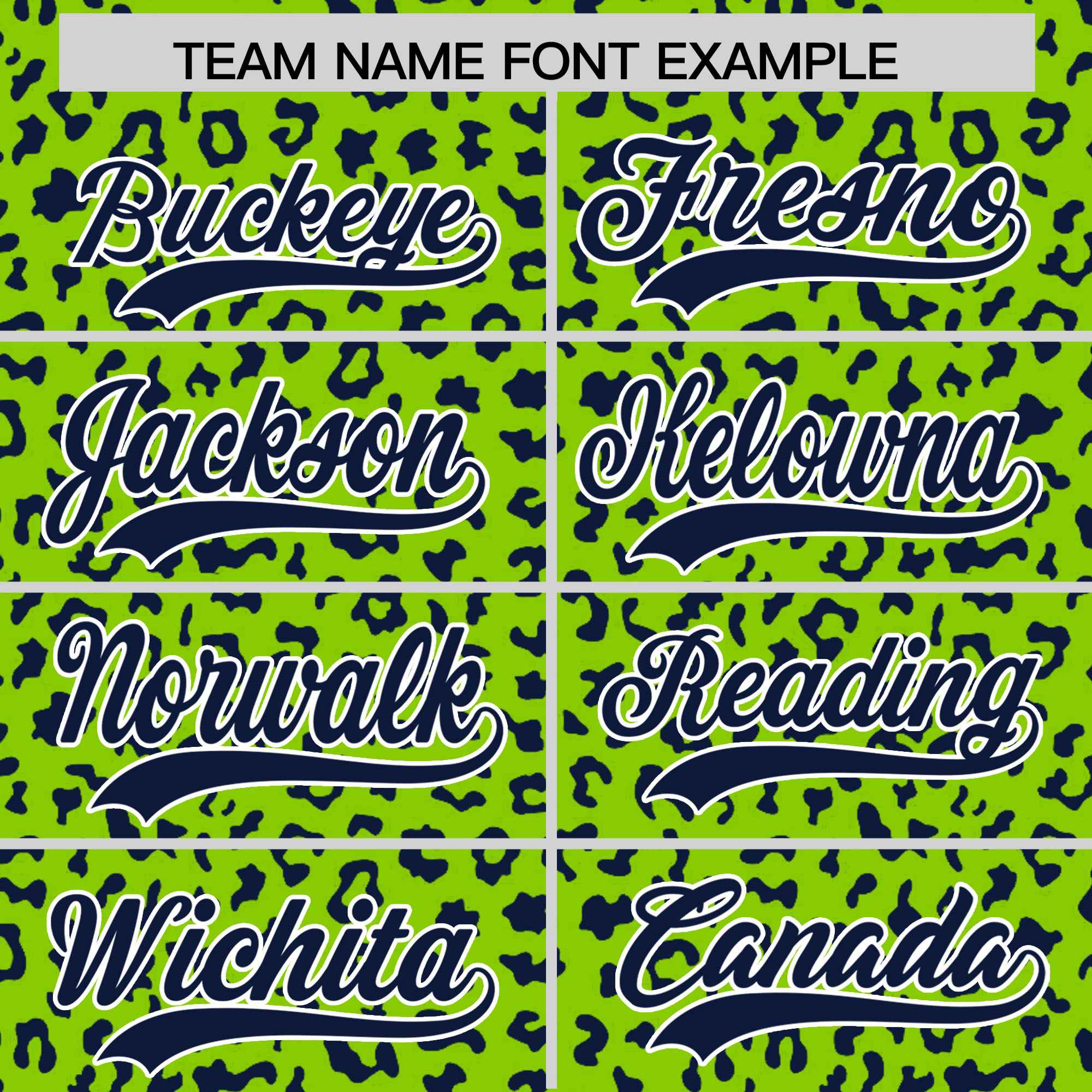 Custom White Bright Green Varsity Full-Zip Letterman Leopard Print Jacket Hoodie