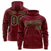 Custom White Black Varsity Full-Zip Letterman Leopard Print Jacket Hoodie