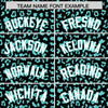 Custom Black Bright Green Varsity Full-Zip Letterman Leopard Print Jacket Hoodie