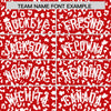Custom Red White Varsity Full-Zip Letterman Leopard Print Jacket Hoodie