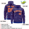Custom Gold Crimson Varsity Full-Zip Letterman Leopard Print Jacket Hoodie