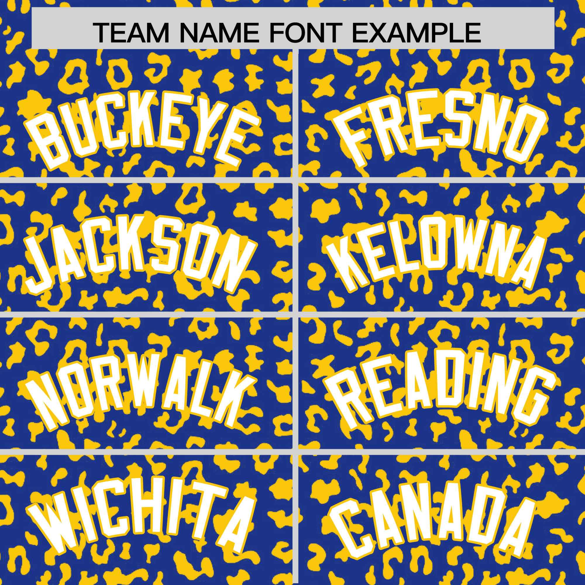 Custom Royal Gold Varsity Full-Zip Letterman Leopard Print Jacket Hoodie